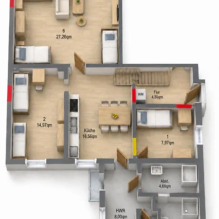 Monteurwohnungen In Andervene Apartment